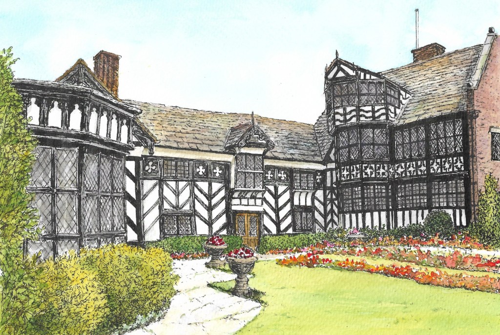 Gawsworth Hall Ink and&nbsp;Wash